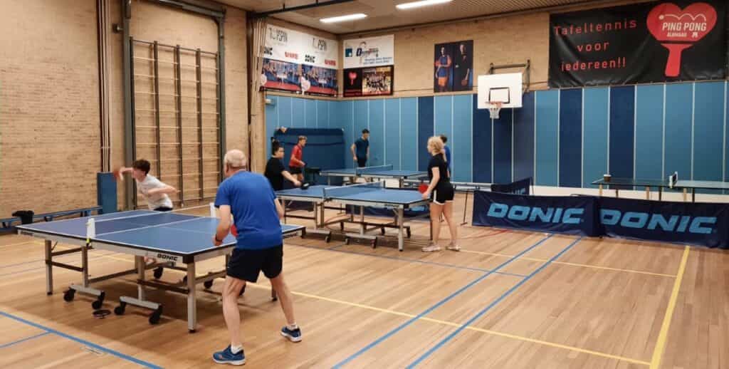 Ping Pong Alkmaar training session