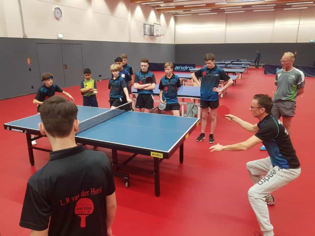 Ping Pong Alkmaar training session